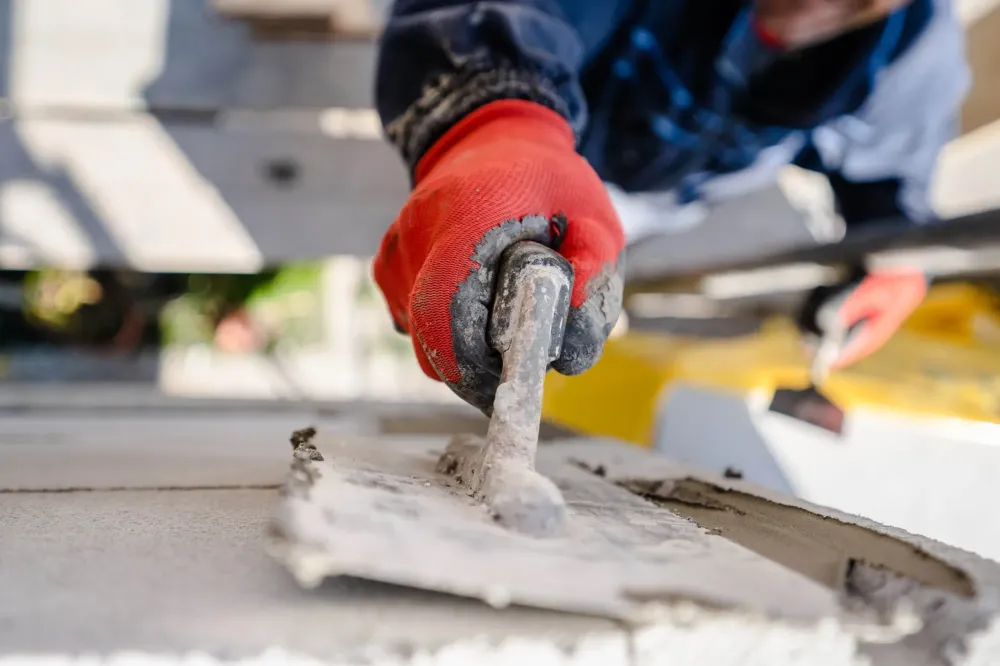 Construction de soubassement pour extension à Oyonnax